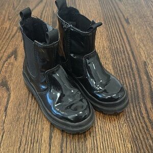 Toddle boots - patent leather like